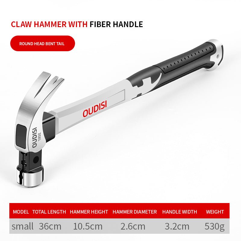 Double Nail Slot and Strong Magnet - Quality Claw Hammer for Every ProjectHammersNormanharvey