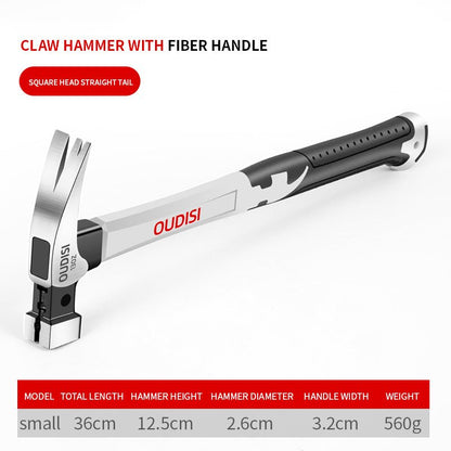 Double Nail Slot and Strong Magnet - Quality Claw Hammer for Every ProjectHammersNormanharvey