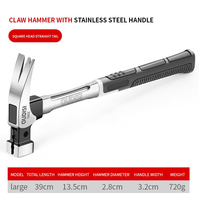 Double Nail Slot and Strong Magnet - Quality Claw Hammer for Every ProjectHammersNormanharvey