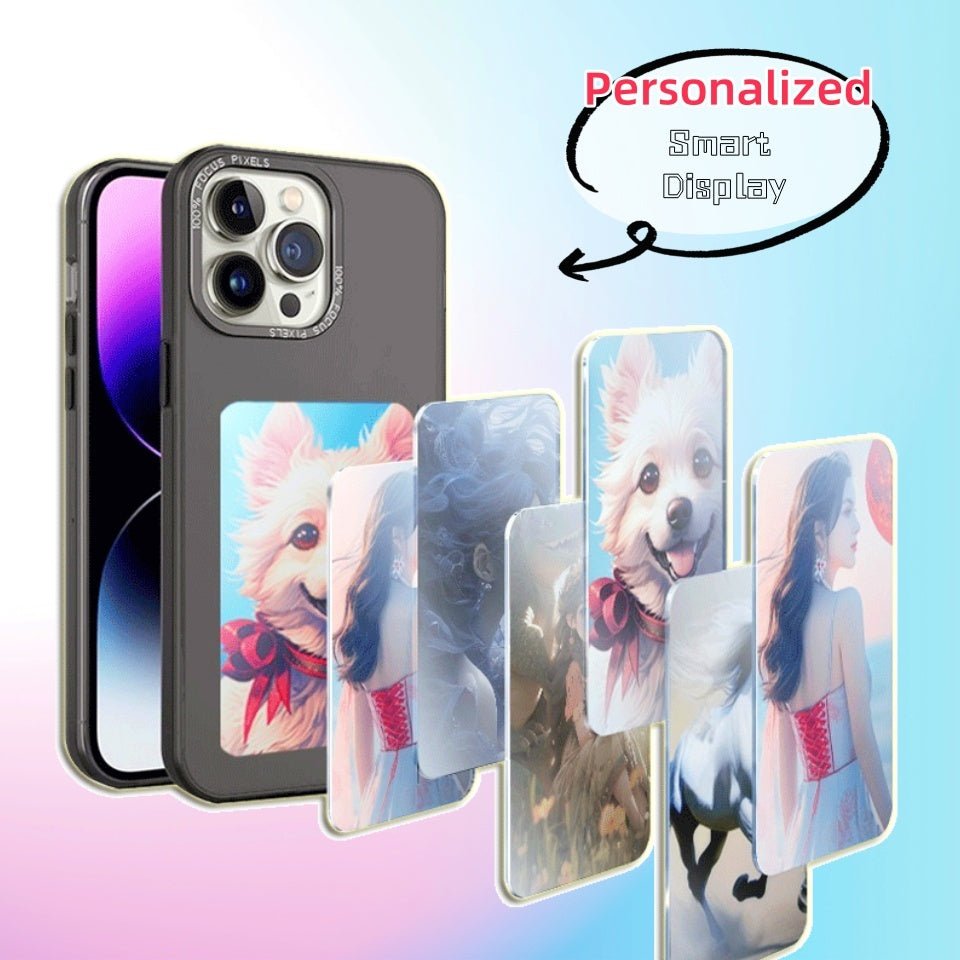 E - ink Screen Phone Case Unlimited Screen Projection Personalized Phone Cover Battery Free New Designer Luxury Phone CaseAir MattressesNormanharvey