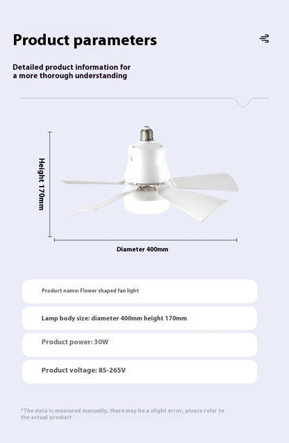 Dimmable Luxury Fan information