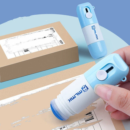 Efficient Thermal Paper Correction Fluid with Inbuilt Cutter - Ideal for Heat - Sensitive Paper Correction and Smudge - Free ResultsErasersNormanharvey