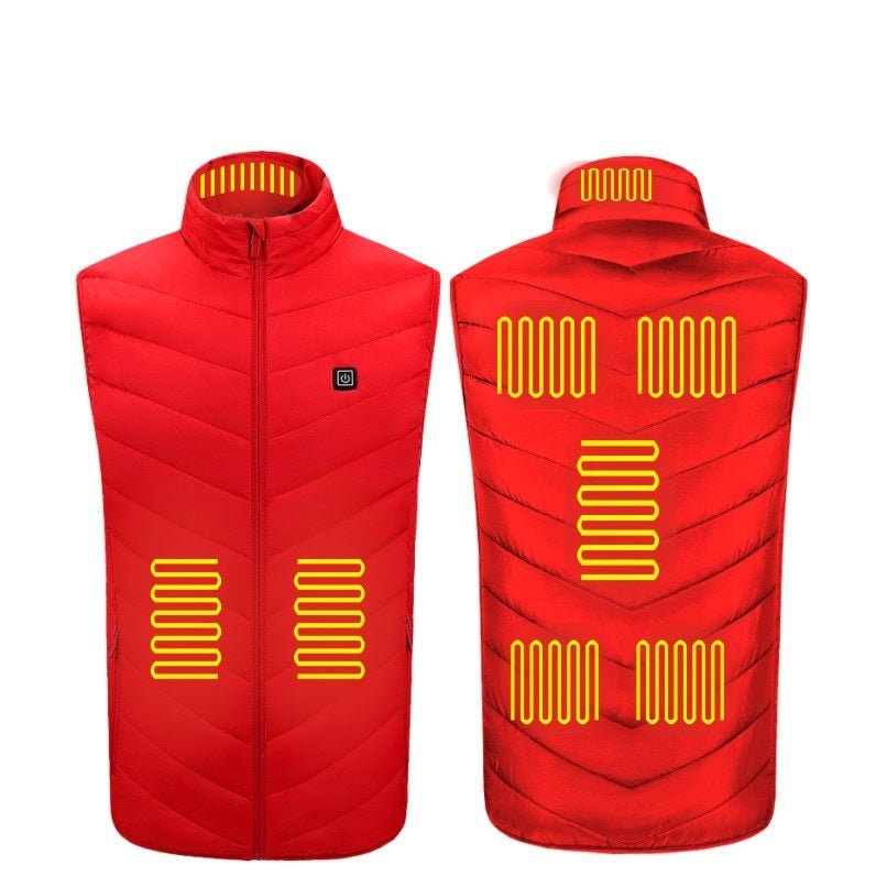 Electric Heated Vest with Infrared Heating Technology - no harmful radiations, USB - Powered WarmthHeating PadsNormanharvey