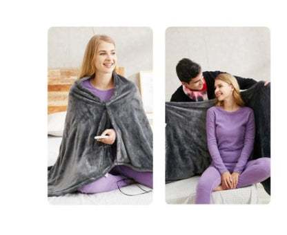 Electric Heating Shawl - USB Heated Wrap Blanket with Double - Sided Functionality and 3 Levels Temperature ControlScarves & ShawlsNormanharvey