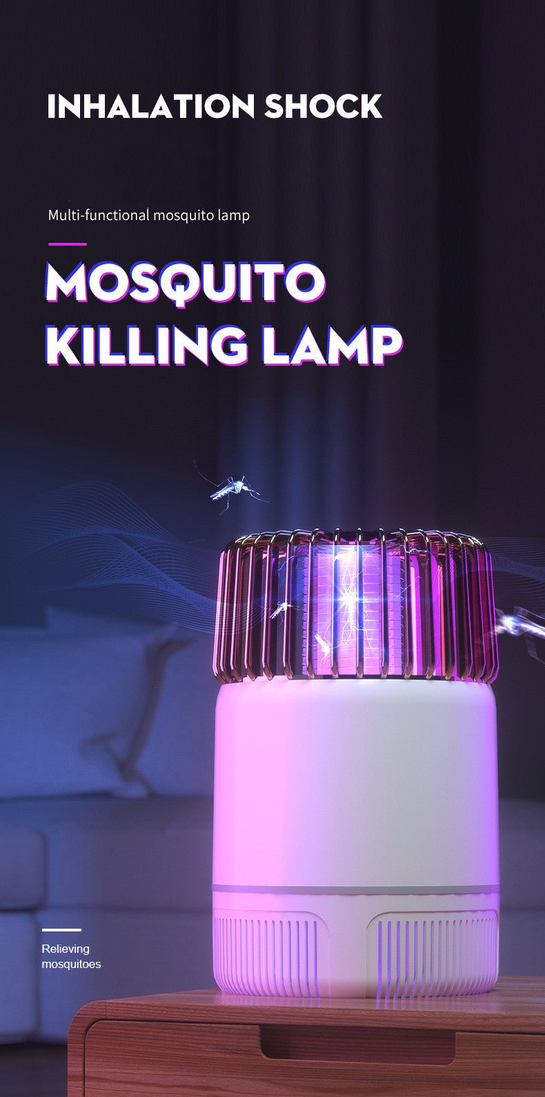 Electric Mosquito Killer Lamp with Double Action Killing SystemMosquito Nets & Insect ScreensNormanharvey