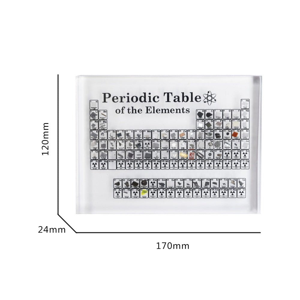 ElementExhibit™ - Acrylic Desk Artifact with Real ElementsScience & Exploration SetsNormanharvey