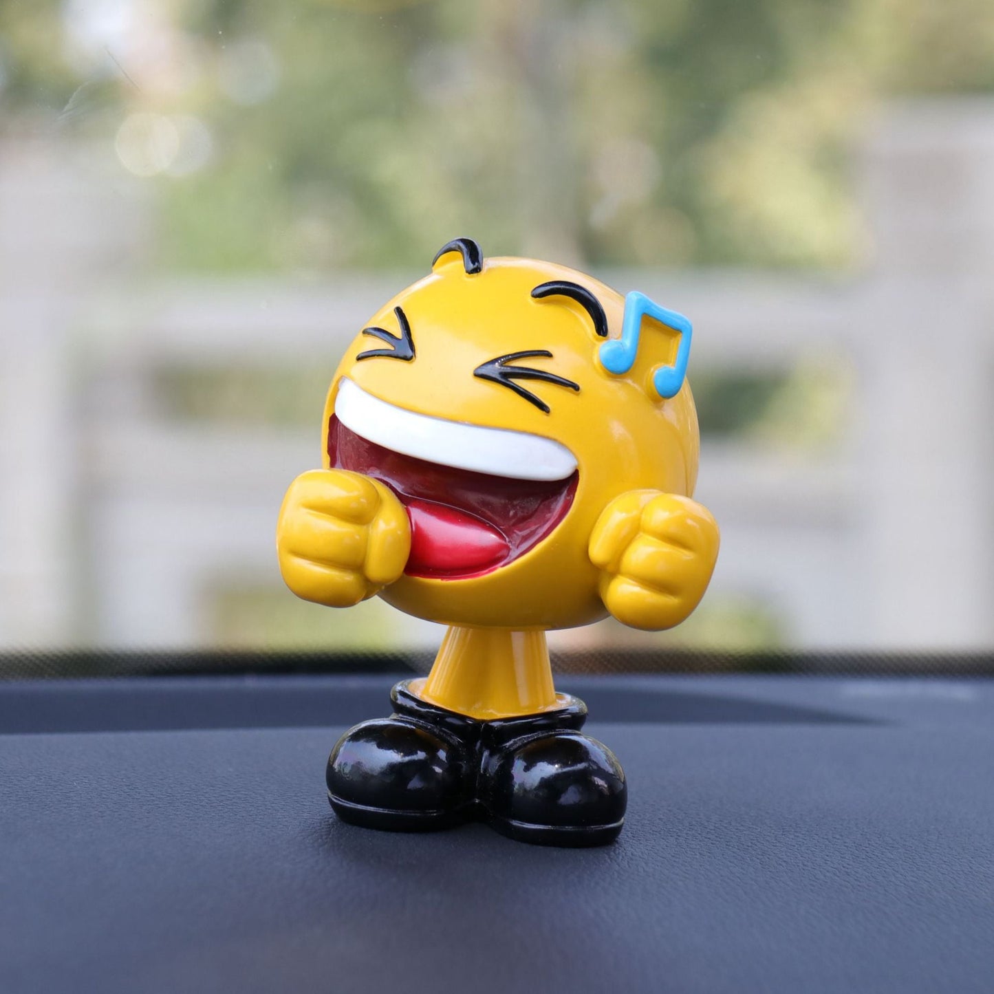 Emoji Shaking Head Doll - Fun Car Interior DecorationVehicle Dashboard AccessoriesNormanharvey