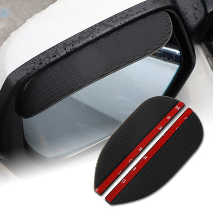 Enhanced Visibility: Rear View Mirror Rain Eyebrow for Rain ProtectionVehicle Safety EquipmentNormanharvey