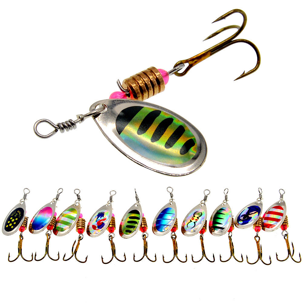Whirl-a-Trout™: Dynamic Spinning Lure Kit for Freshwater Mastery