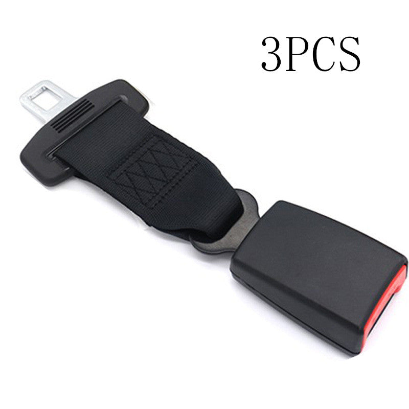 Car seat belt extension buckle