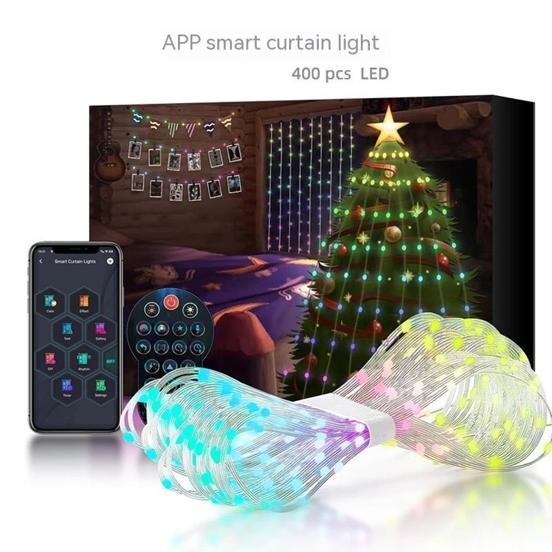 Festive Halloween and Christmas | 400 LED Programmable CurtainLight Ropes & StringsNormanharvey