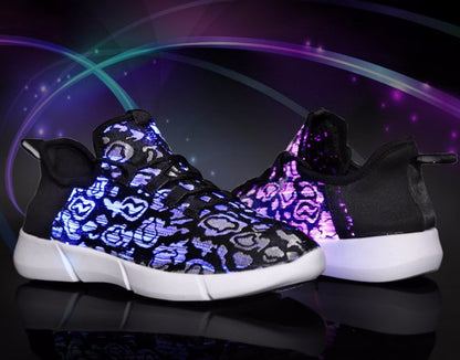 Fiber Optic LED Shoes - Illuminate Your Every StepShoesNormanharvey