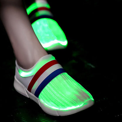 Fiber Optic LED Shoes - Illuminate Your Every StepShoesNormanharvey