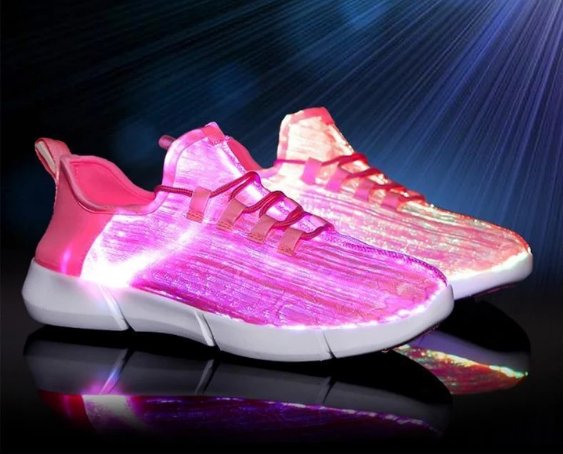 Fiber Optic LED Shoes - Illuminate Your Every StepShoesNormanharvey