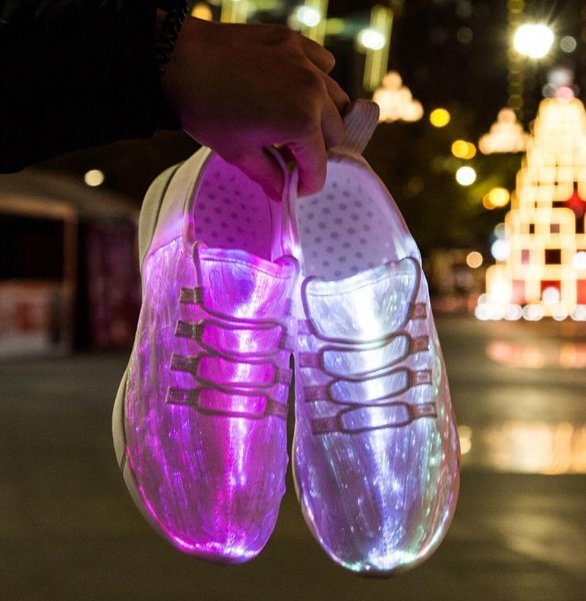 Fiber Optic LED Shoes - Illuminate Your Every StepShoesNormanharvey