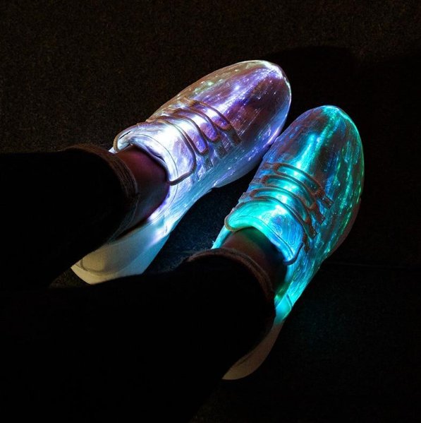 Fiber Optic LED Shoes - Illuminate Your Every StepShoesNormanharvey