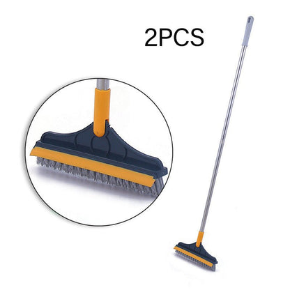 Floor Cleaning Brush - 2 - in - 1 Scrub Brush for Efficient CleaningHousehold Cleaning SuppliesNormanharvey