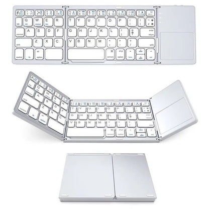 Foldable Full - Size Rigid Keyboard with Trackpad - Portable Typing CompanionKeyboardsNormanharvey