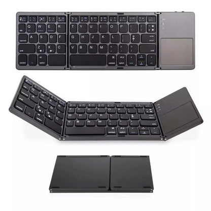 Foldable Full - Size Rigid Keyboard with Trackpad - Portable Typing CompanionKeyboardsNormanharvey