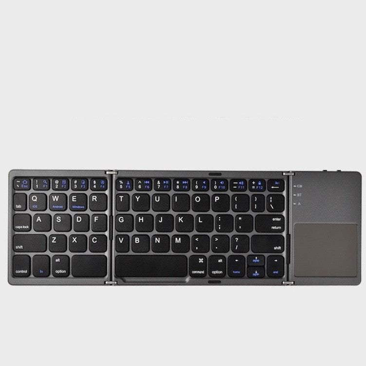 Foldable Full - Size Rigid Keyboard with Trackpad - Portable Typing CompanionKeyboardsNormanharvey