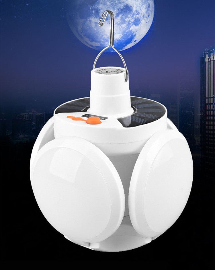 Football Shaped Solar Emergency Light Bulb: Portable and RechargeableCamping Lights & LanternsNormanharvey