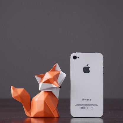 Geometric Resin Fox - Stylish Desktop DecorSculptures & StatuesNormanharvey