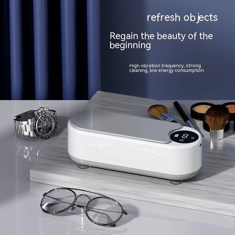 Glasses Washing Machine Ultrasonic Display Household Portable Small Automatic Cleaning DeviceAir MattressesNormanharvey