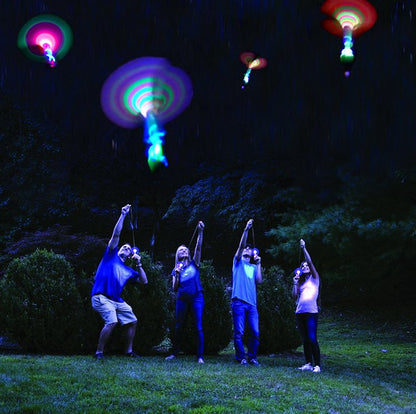 GlowHelix™ | Colourful LED Helicopter SlingshotsToy ParachutesNormanharvey