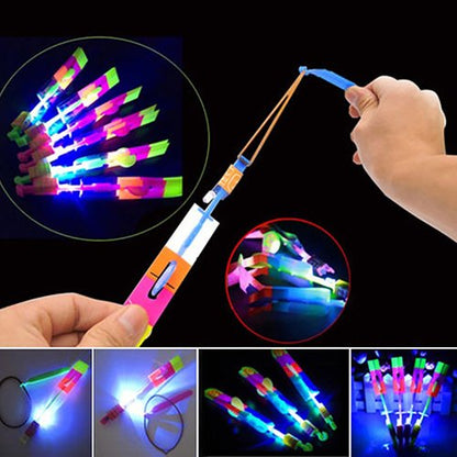 GlowHelix™ | Colourful LED Helicopter SlingshotsToy ParachutesNormanharvey