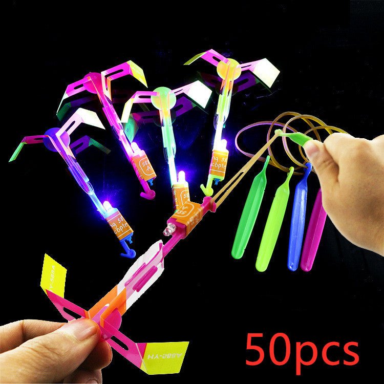 GlowHelix™ | Colourful LED Helicopter SlingshotsToy ParachutesNormanharvey