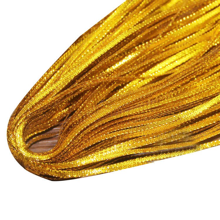 Gold & Silver Metallic Cord: Shimmering Craft and Decorative TwineGift WrappingNormanharvey