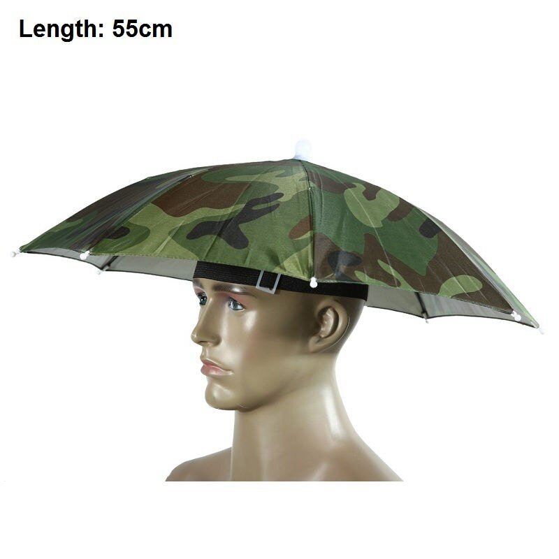 Hands - Free Head Umbrella: Foldable, Lightweight for Sun & Rain ProtectionParasols & Rain UmbrellasNormanharvey