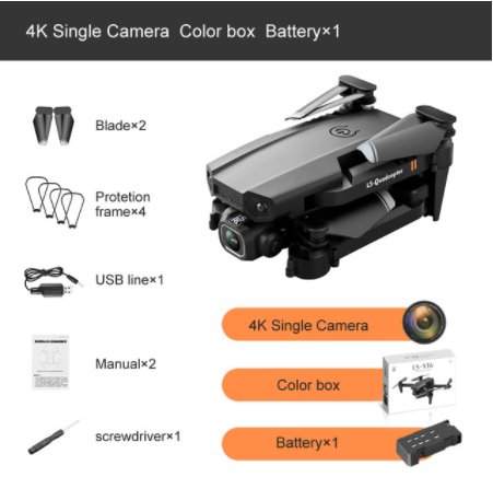 High - Performance Quadcopter with 4K Camera and VR Experience - Your Ultimate Aerial CompanionFlying ToysNormanharvey