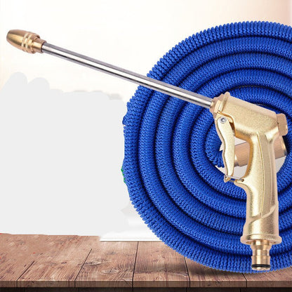 Hydro Hustler™: Deluxe Water Gun with Expandable HoseGarden Hose Spray NozzlesNormanharvey