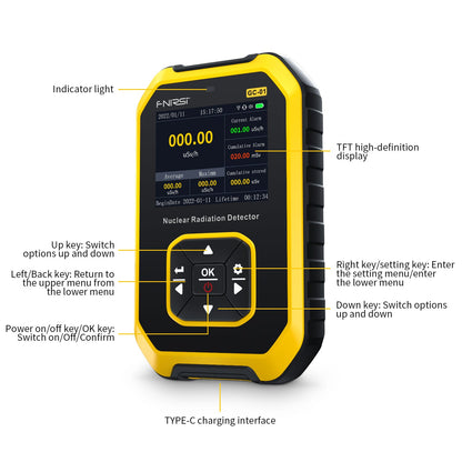 IonShield™ 1100 - Advanced Radiation Monitoring Tool, Personal Dose Alarm, Geiger CounterMedical InstrumentsNormanharvey