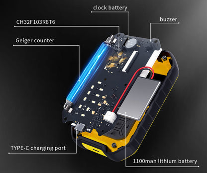 IonShield™ 1100 - Advanced Radiation Monitoring Tool, Personal Dose Alarm, Geiger CounterMedical InstrumentsNormanharvey