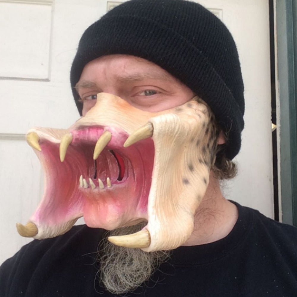 Latex Predators Face Mask - Realistic Costume Accessory for Sci - Fi EnthusiastsmaskNormanharvey