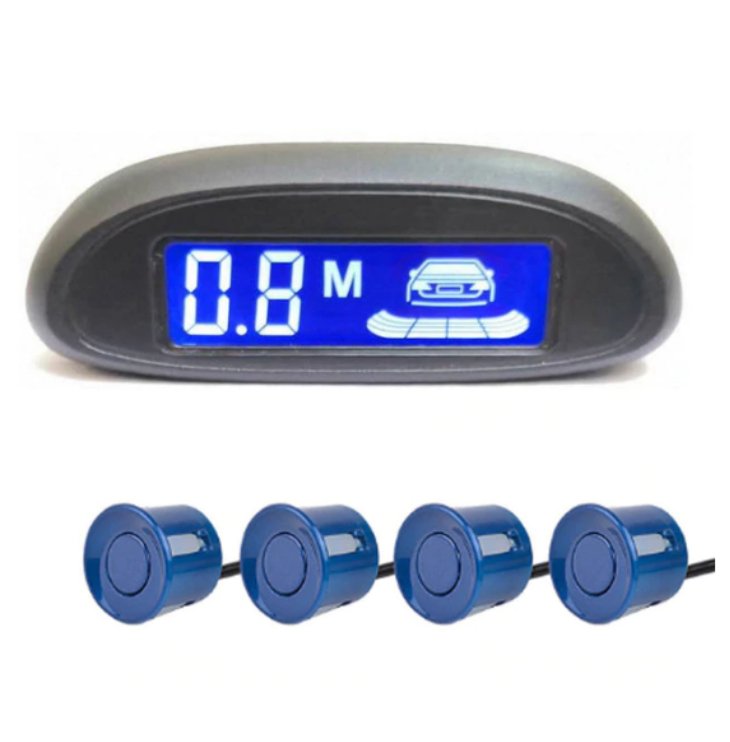 LCD Parking Sensor with Universal 22mm Sensor - Reversing Radar Alarm for Effective Parking Assistance