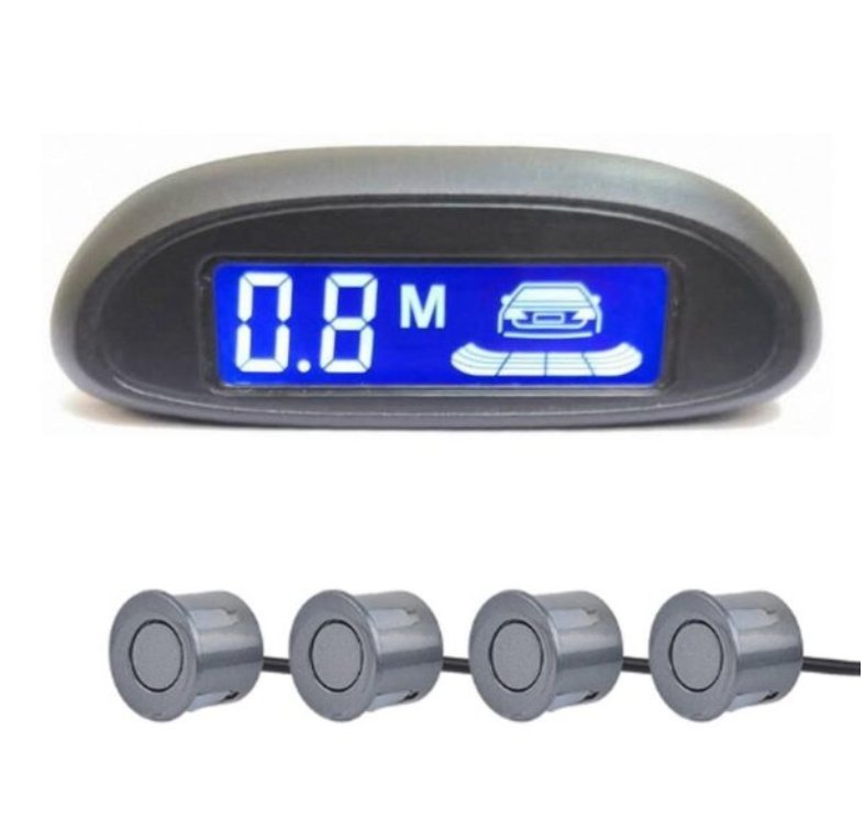 LCD Parking Sensor with Universal 22mm Sensor - Reversing Radar Alarm for Effective Parking Assistance