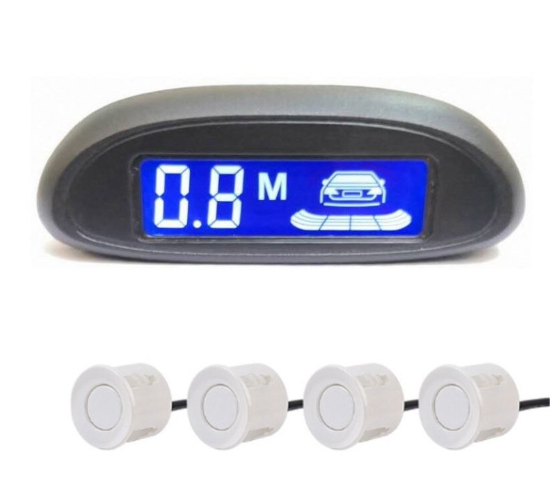 LCD Parking Sensor with Universal 22mm Sensor - Reversing Radar Alarm for Effective Parking Assistance