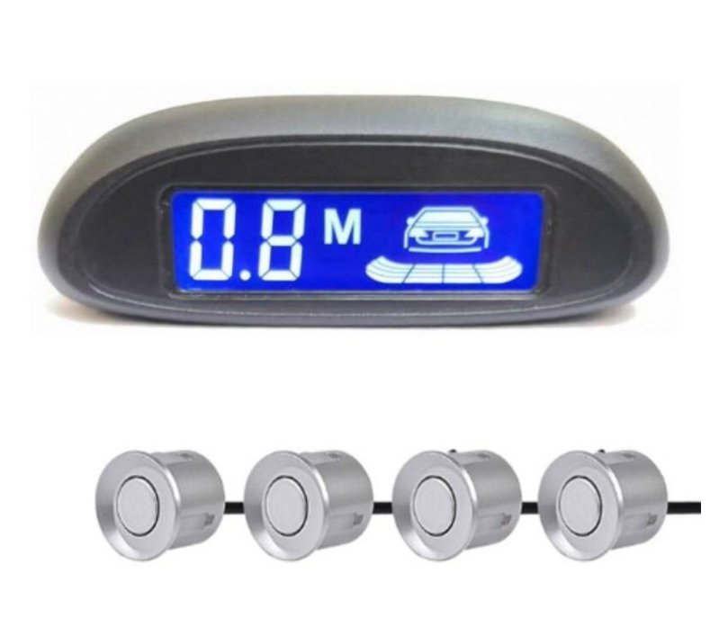 LCD Parking Sensor with Universal 22mm Sensor - Reversing Radar Alarm for Effective Parking Assistance