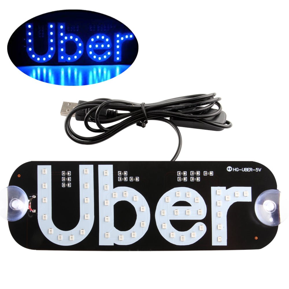 LED Car Indicator Lamp - Ideal for UBER and LYFT driversVehicle DecorNormanharvey