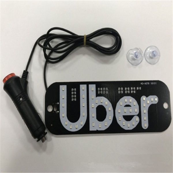 LED Car Indicator Lamp - Ideal for UBER and LYFT driversVehicle DecorNormanharvey