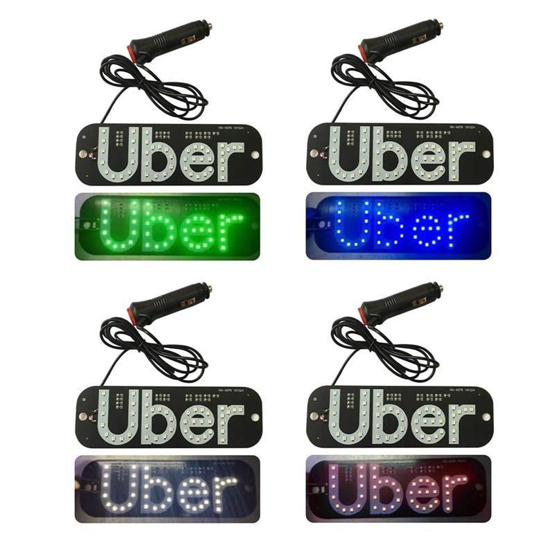 LED Car Indicator Lamp - Ideal for UBER and LYFT driversVehicle DecorNormanharvey