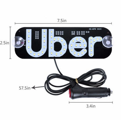 LED Car Indicator Lamp - Ideal for UBER and LYFT driversVehicle DecorNormanharvey