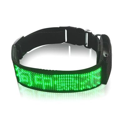 LED Luminous Pet Collar - Light - Up Dog Collar | Flashing Pet Collar | LED Illuminated Dog CollarPet LeashesNormanharvey