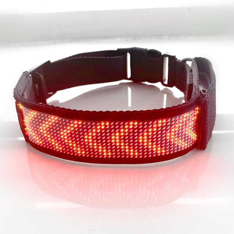 LED Luminous Pet Collar - Light - Up Dog Collar | Flashing Pet Collar | LED Illuminated Dog CollarPet LeashesNormanharvey