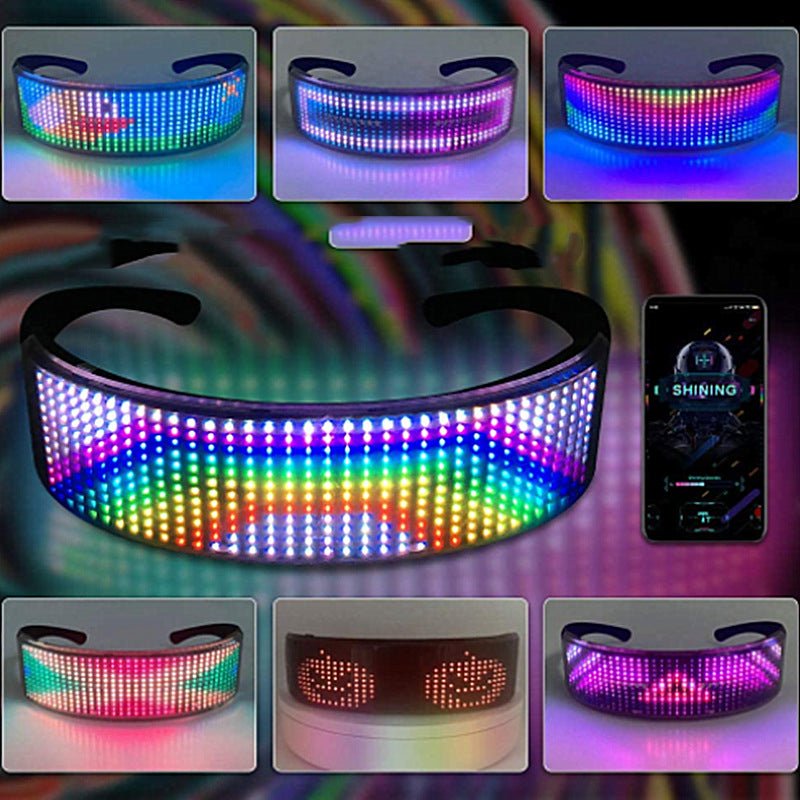 Luminous LED Glowing Glasses - Your Ultimate High - Tech Eyewear Experience for parties and eventsCostume Special EffectsNormanharvey