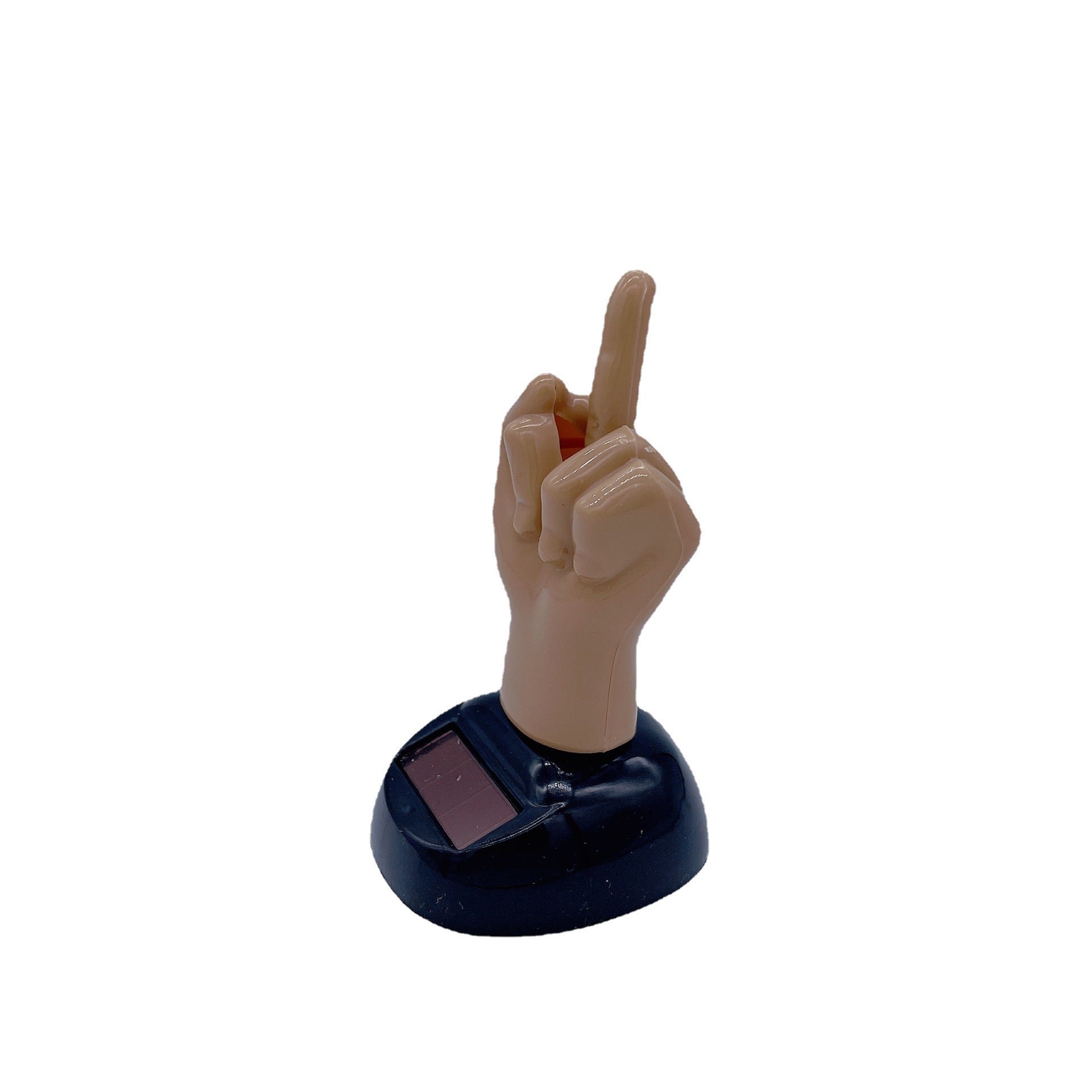 Moving Digit - Solar Powered Middle Finger Desk OrnamentVehicle Dashboard AccessoriesNormanharvey