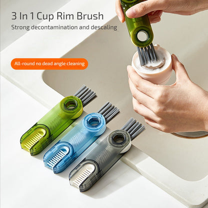 Multi - Purpose: Glass Cup and Bottle Cleaning Brush - Essential Kitchen Cleaning ToolBaby BottlesNormanharvey